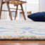 Tapis damassé en laine touffeté à la main Aashu-208781491