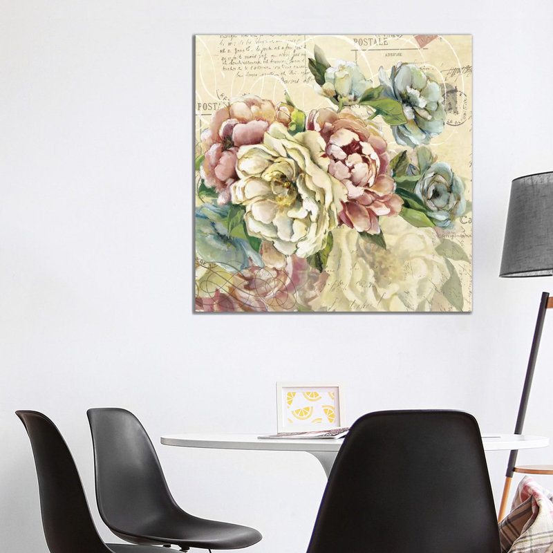 Scented Letter II by Carol Robinson - Print on Canvas, 93.98 cm H x 93.98 cm W x 3.175 cm D, Wrapped Canvas