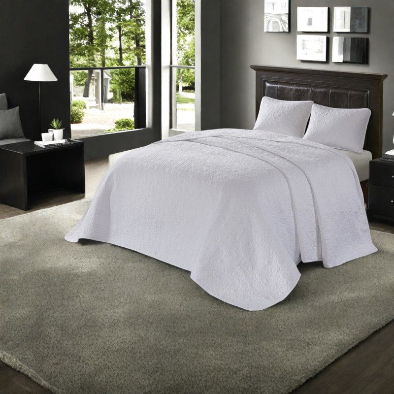 Oversized Reversible Bedding Sets, Cotton Filled King Farmhouse Home