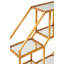 Cailen 92cm W Metal Shelving Unit