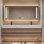 Armoire de salle de bain légère et luxueuse