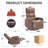 Manual Recliner Chair With Rocker And Swivel-708689790