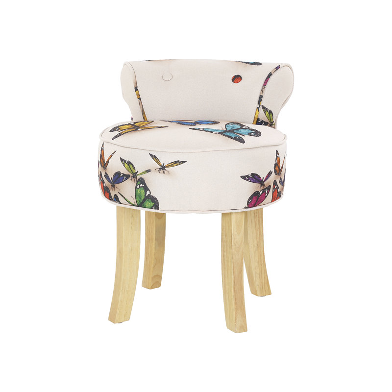 Soraya Solid Wood Accent Stool