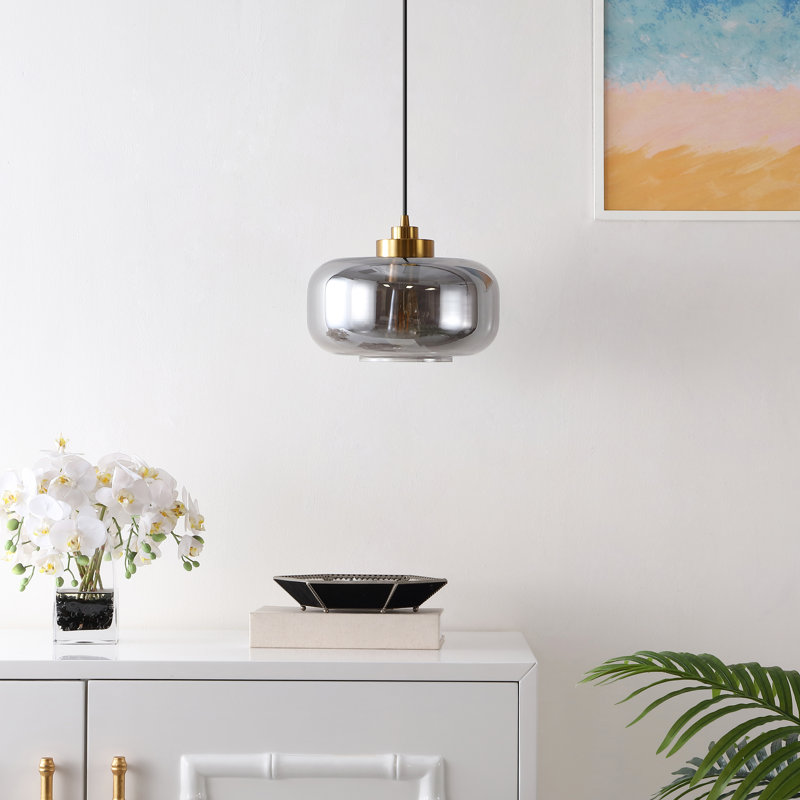 Luminaire suspendu bol simple à 1 lumière