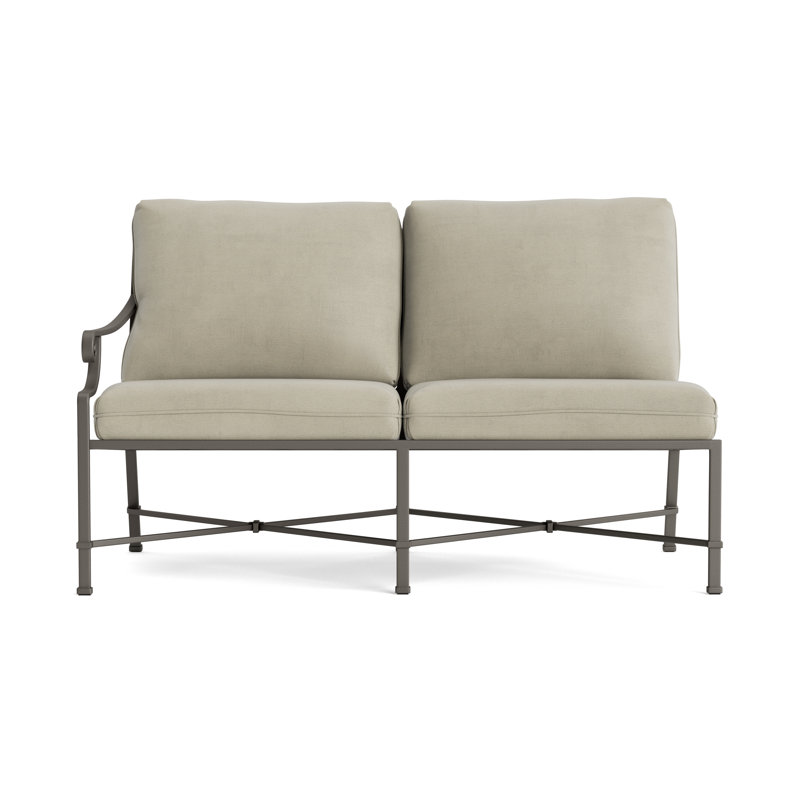 Venetian Outdoor 2 - Seat Loveseat, Fusion Natural, Mica