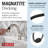 Arvo Pull Down Bathroom Faucet with Sprayer, Brushed Nickel Single Hole Bathroom Sink Faucet with Pull Out Sprayer for Vanity, Push-Pop Drain, Spotshield Stainless-103531869