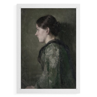Impression de portrait rétro - impression sur toile seulement - non encadrée