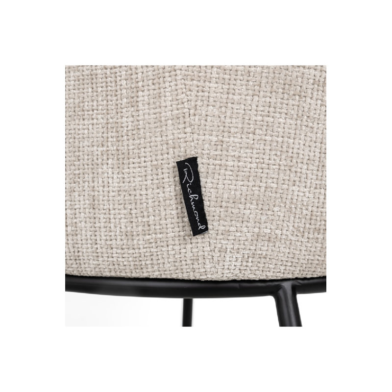 Bella 19'' H Upholstered Armchair, Ivory