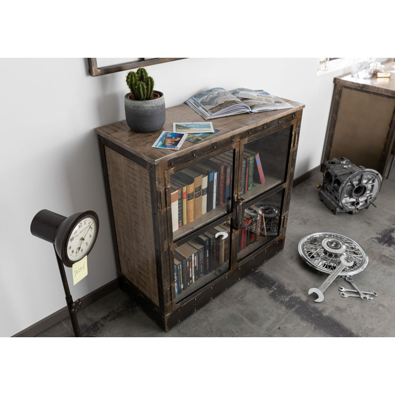Heavy Industry 90cm Sideboard, Brown