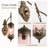 Rustic Gothic-Style Glass Wall Sconces