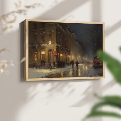 «Chirstmas Art» - CECL XXVI - Reproduction encadrée - Restickable