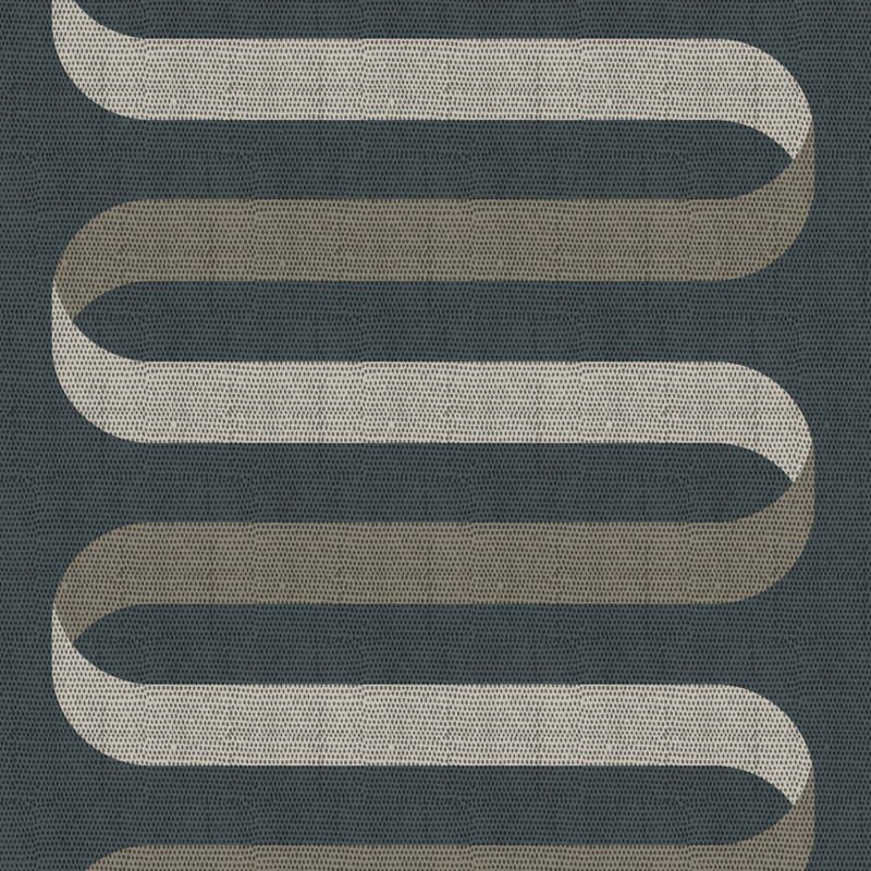 Folding Ribbon - Volcanic Wallpaper