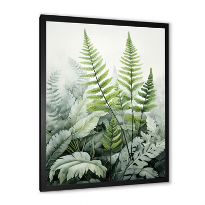 Figurine Logemann Minimal Ferns Emerald Reverie II - Fougères