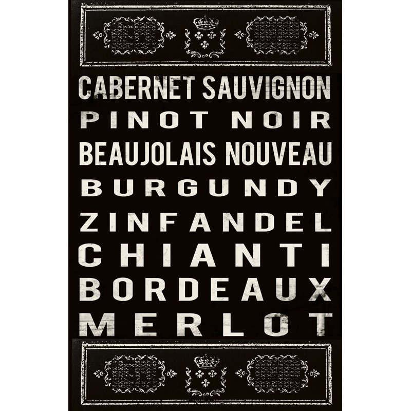 Wine - Wrapped Canvas Art Prints, 46cm H x 30cm W x 3.8cm D