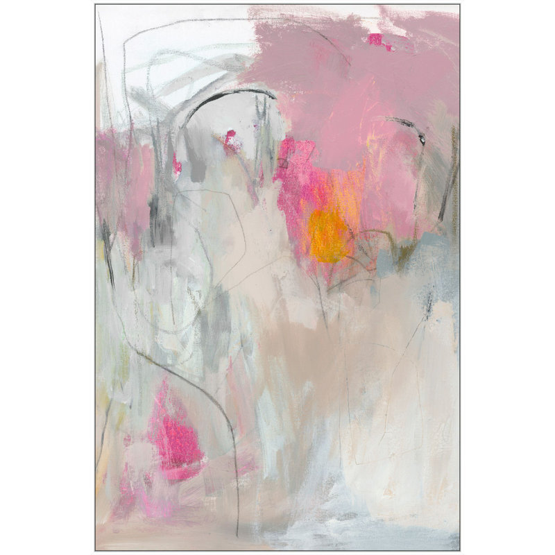 Lillian August " Expressive Greys 3 Canvas Design " by Lillian August