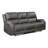 Transitional Reclining Sofa Set with Plush Microfiber Upholstery