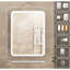 Miroir de salle de bain mural Fog