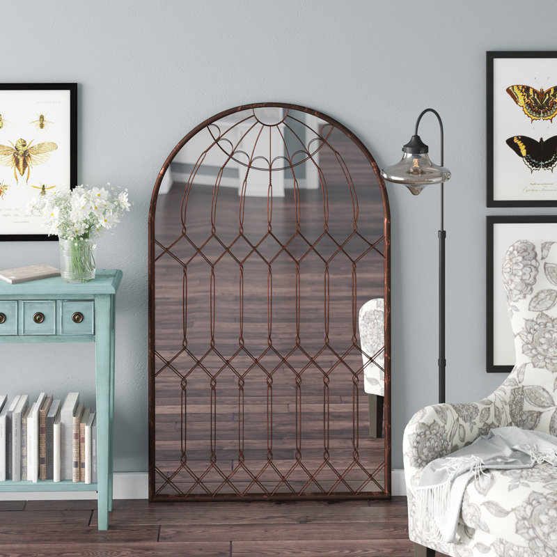 Miroir mural Boxborough, rouille