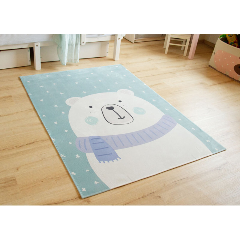 Ean Flatweave Mint Rug, Rectangle 140 x 200cm