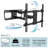 CorLiving Single Screen Wall Mount