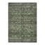 Tapis floral lavable 8 pi x 10 pi avec envers antidérapant vert-118230706-122570919