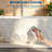 59" Freestanding Soaking Tub – Deep Acrylic Bathtub for Spa-Like Relaxation