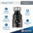 Badger 5XP 3/4 HP Continuous Feed Garbage Disposal-29115710
