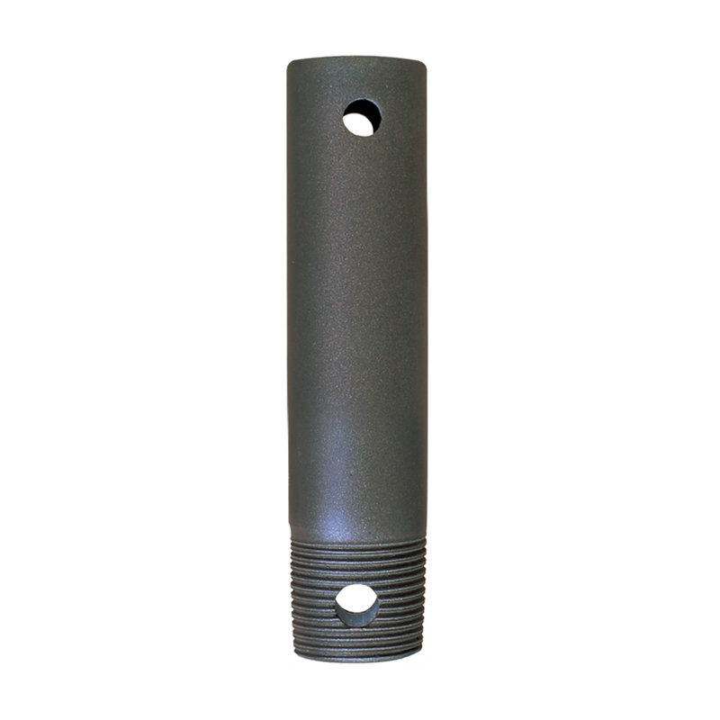 Threaded Ceiling Fan Downrod, 12" H x 1" W x 1" D, Matte Greige