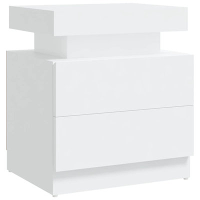 Bedside Cabinet 45x35x52 cm Engineered Wood