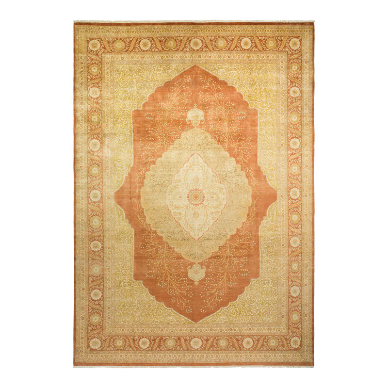 Classic One-of-a-Kind 10' 3" X 14' 3" Hand Knotted Area Rug
