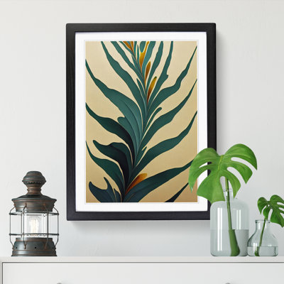 Plant Leaf Art Vol.3 - Framed Print