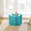 3-Piece Artistic Puzzle Table Set, Modular Side Tables With Interlocking Design (2 Convex & 1 Concave)-773340944