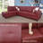 Bawan Faux Leather L-Shaped Sectional-2029014197-2029014198