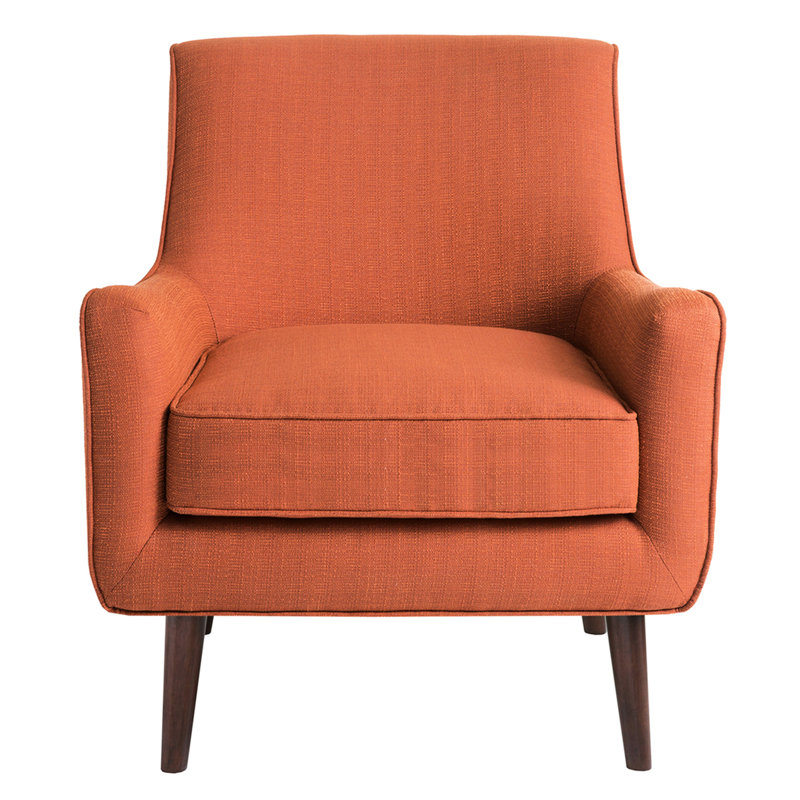 Fauteuil d'appoint Burnt Orange, Orange brûlé