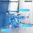 SANOXIS Smart Toilet Bidet Combo, Auto Open/Close Lid, Tankless 1.28 GPF Auto Flush, Heated Seat, Warm Wash & Dry, Intelligent Soft- Close, Blackout Flush, Deodorizer And Remote Control
