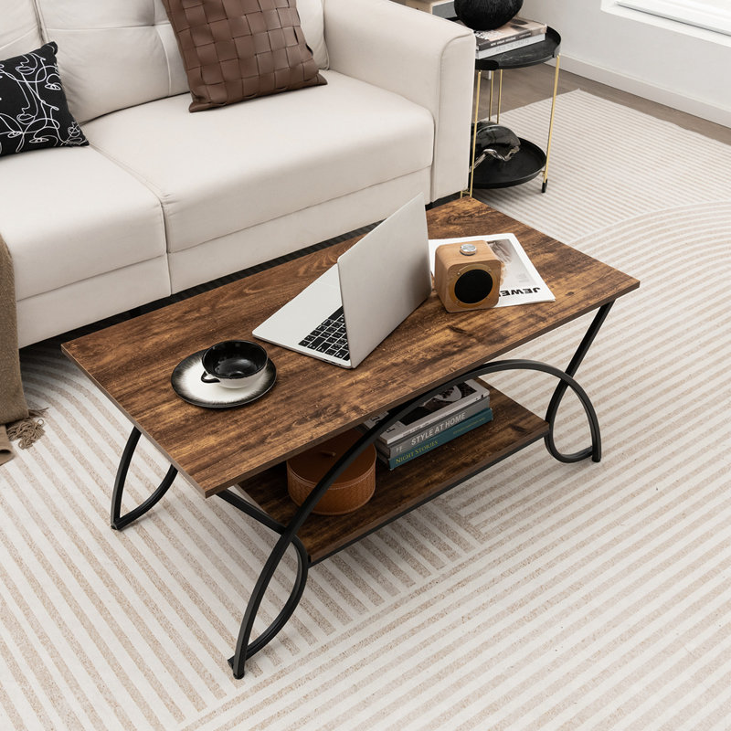 Bueschel Coffee Table, Rustic Brown