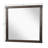 Square Mirror With Knotty Oak