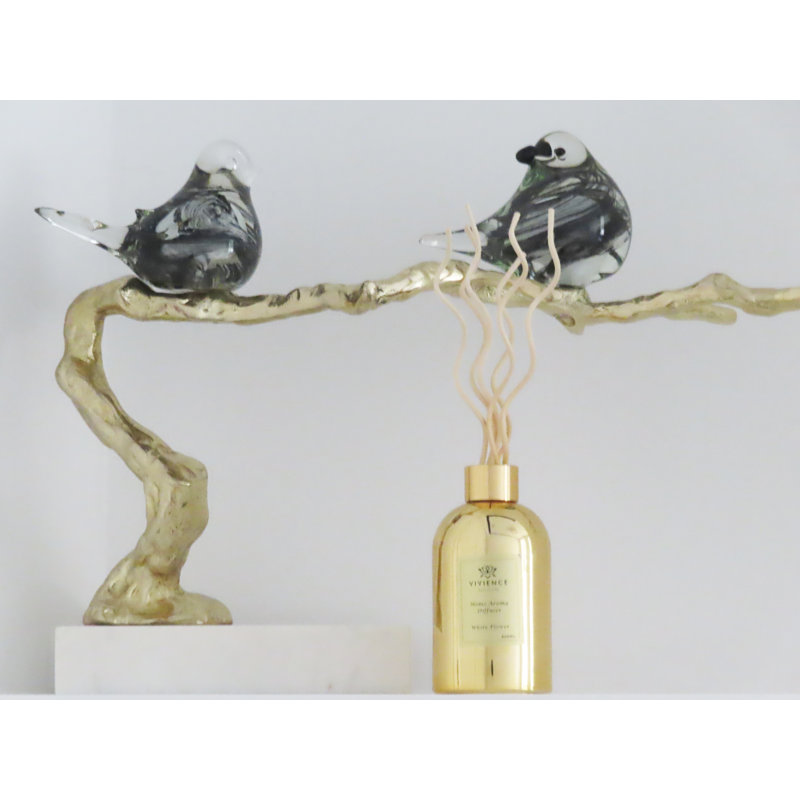 Borisav Plant / Floral Diffuser, Gold