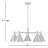 Moderne 5-Light Chandelier