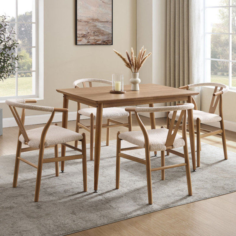 Burton Metal Base Dining Table