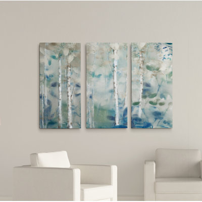 Zen Forest II-multi-pièces sur toile