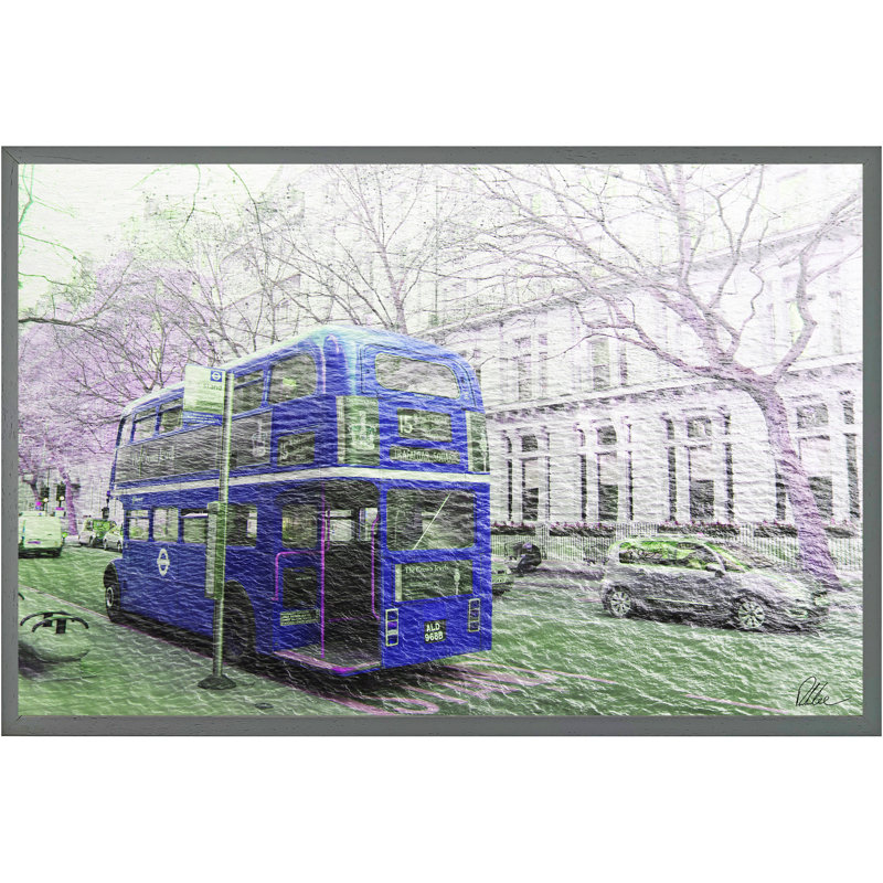 Single Picture Frame Print, 76cm H x 114cm W, Grey