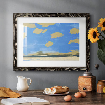 «Textured Beachscape II», reproduction encadrée sur papier