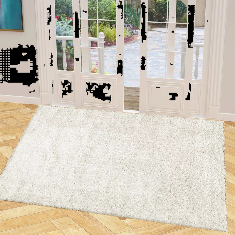 Merinda Non-Slip Indoor Doormat, Cream