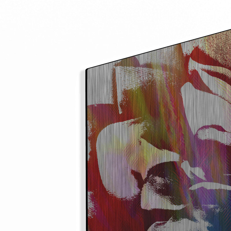 «Red Power Barrel» par Shandra Smith, art mural en métal Red Barrel Studio®, H 36 po x l 36 po