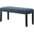 Fabric Dining Bench with Nailhead Trim-1047957646
