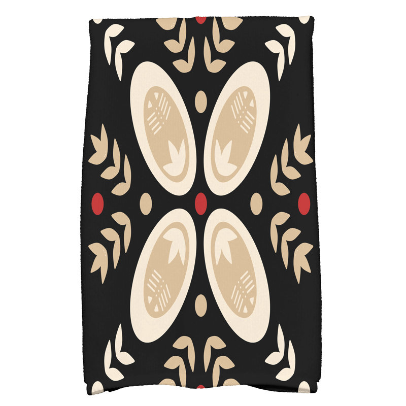 Tea Towel Kitchen Towel, Black