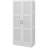 Storage Cabinet With Movable Storage Shelves, Modern Style Pantry Cupboard Cabinet With Soft Close Doors