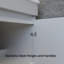Meuble-lavabo de salle de bain avec lavabo 24 po, autoportant pour petit espace avec 2 armoires à fermeture en douceur, rangement