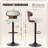 Swivel PU Leather Adjustable Height Bar Stool-17264052